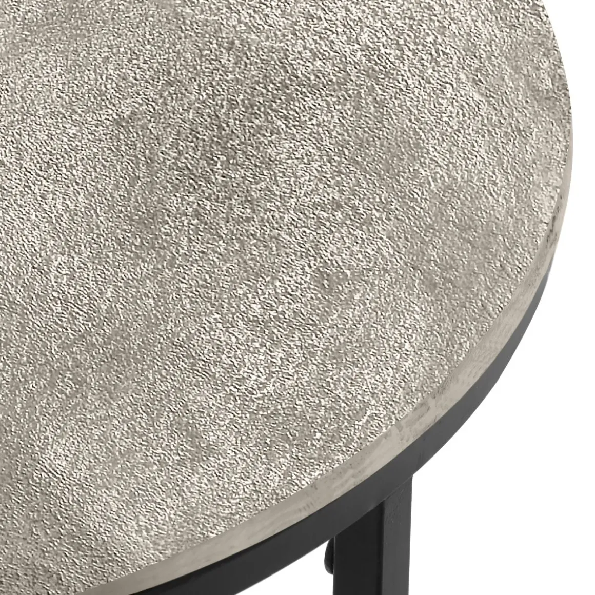 Beistelltisch Padma Silber 41 x 61 cm