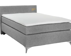 Boxspringbett Nora Grau 120 x 200 cm