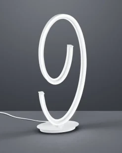 Cinque LED Tischlampe Ciola Weiß