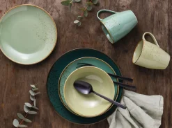 CreaTable Dessertteller Nature Collection Green 21 cm