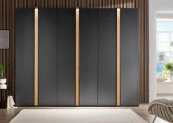Drehtürenschrank Lagos Graphit