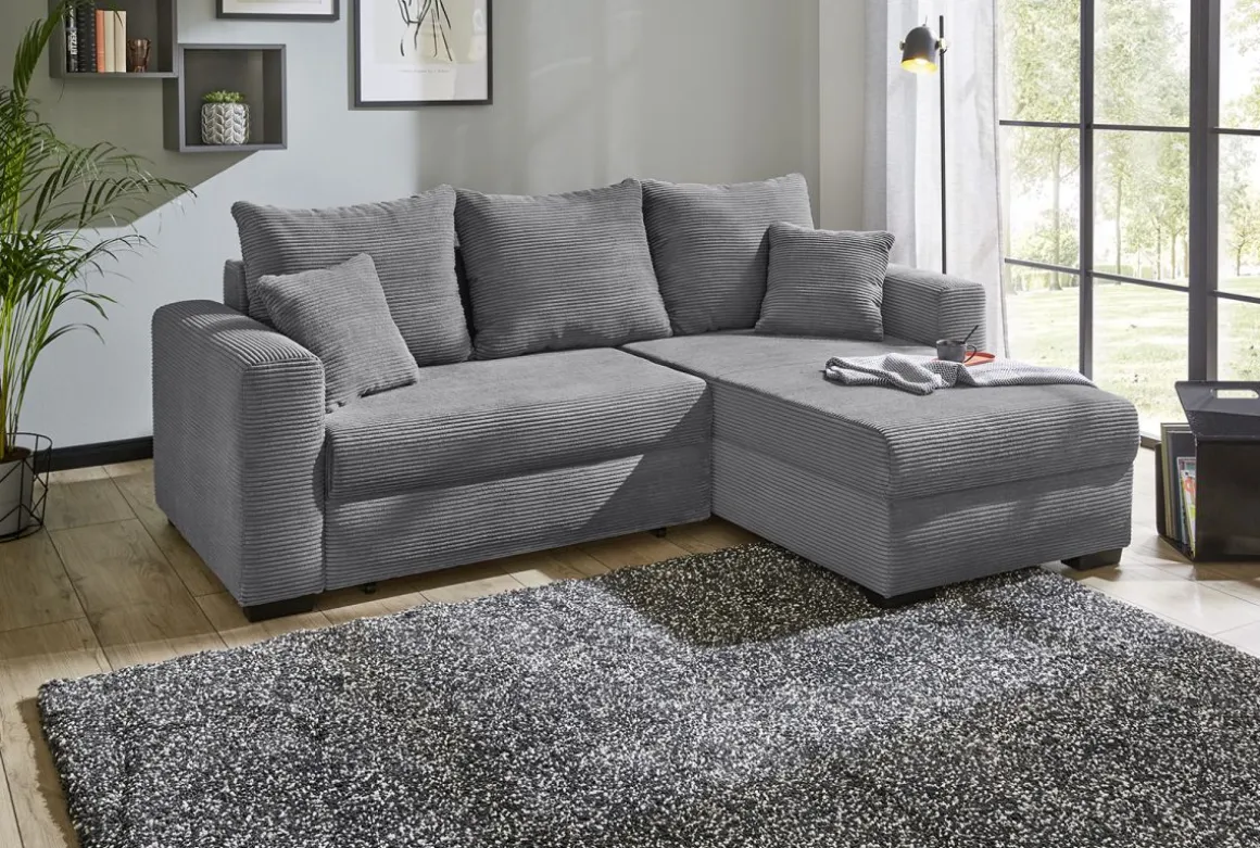 Ecksofa Elmau Grau