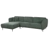 Ecksofa Kelmis Grün