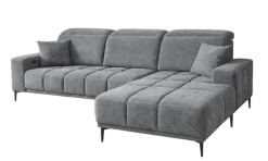 Ecksofa Livorno Grau