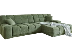 Ecksofa London Grün