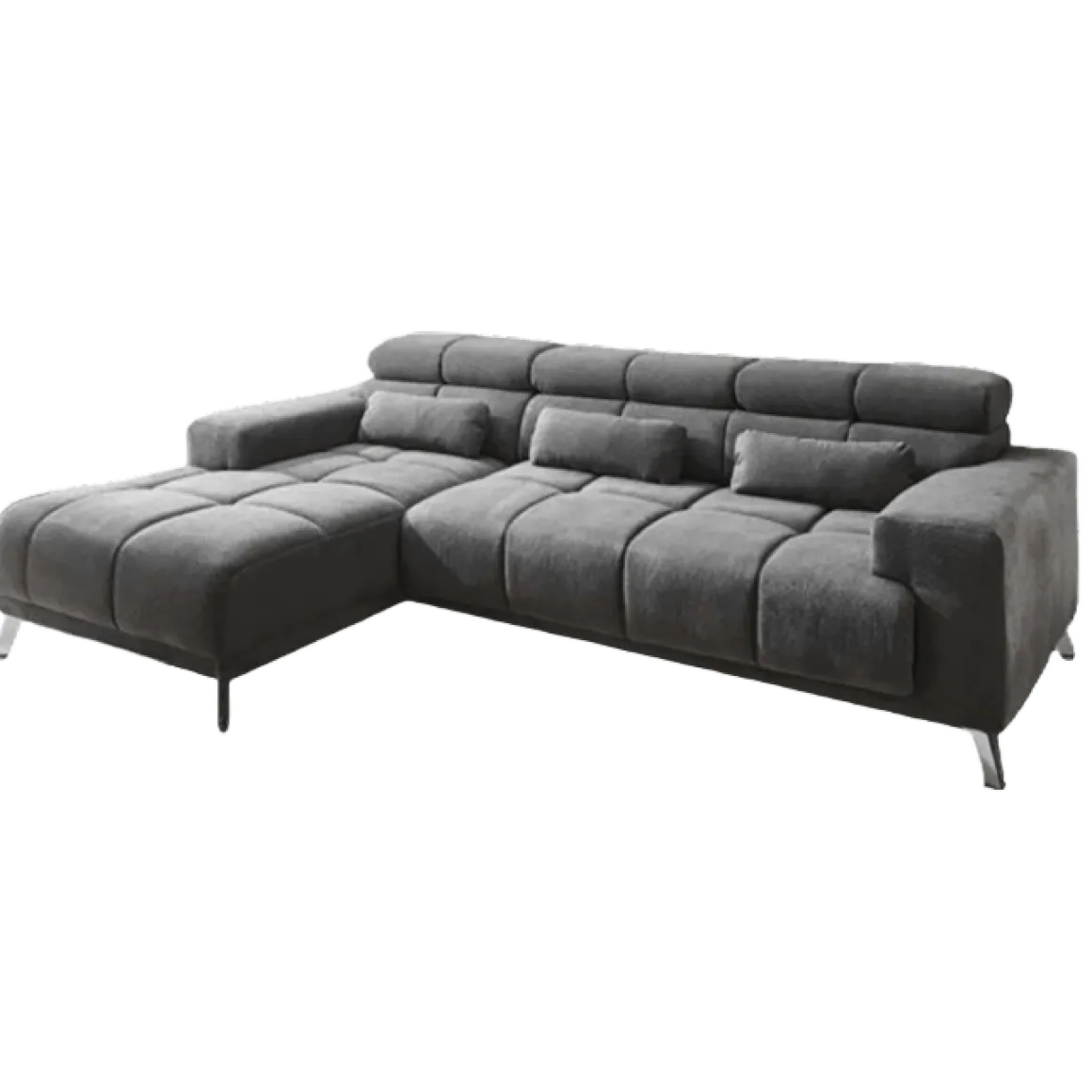 Ecksofa Speed mit Funktion Grau