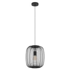 EGLO AGL Pendelleuchte Rinroe 1-flg schwarz