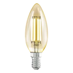 EGLO E14 LED Filament Leuchtmittel Amber warmweiß