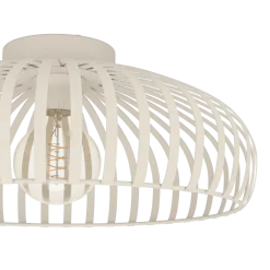 EGLO 1-flg Deckenlampe Mogano Beige