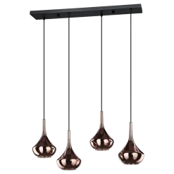EGLO 4-flg Pendellampe Almoster