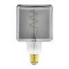 EGLO LED Filament Cube Leuchtmittel E27 Rauchgrau