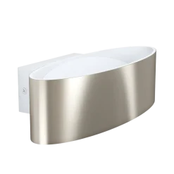 EGLO LED Wandleuchte Maccacari Weiß Nickel