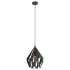 EGLO Pendelleuchte Carlton 1 Schwarz Kupfer