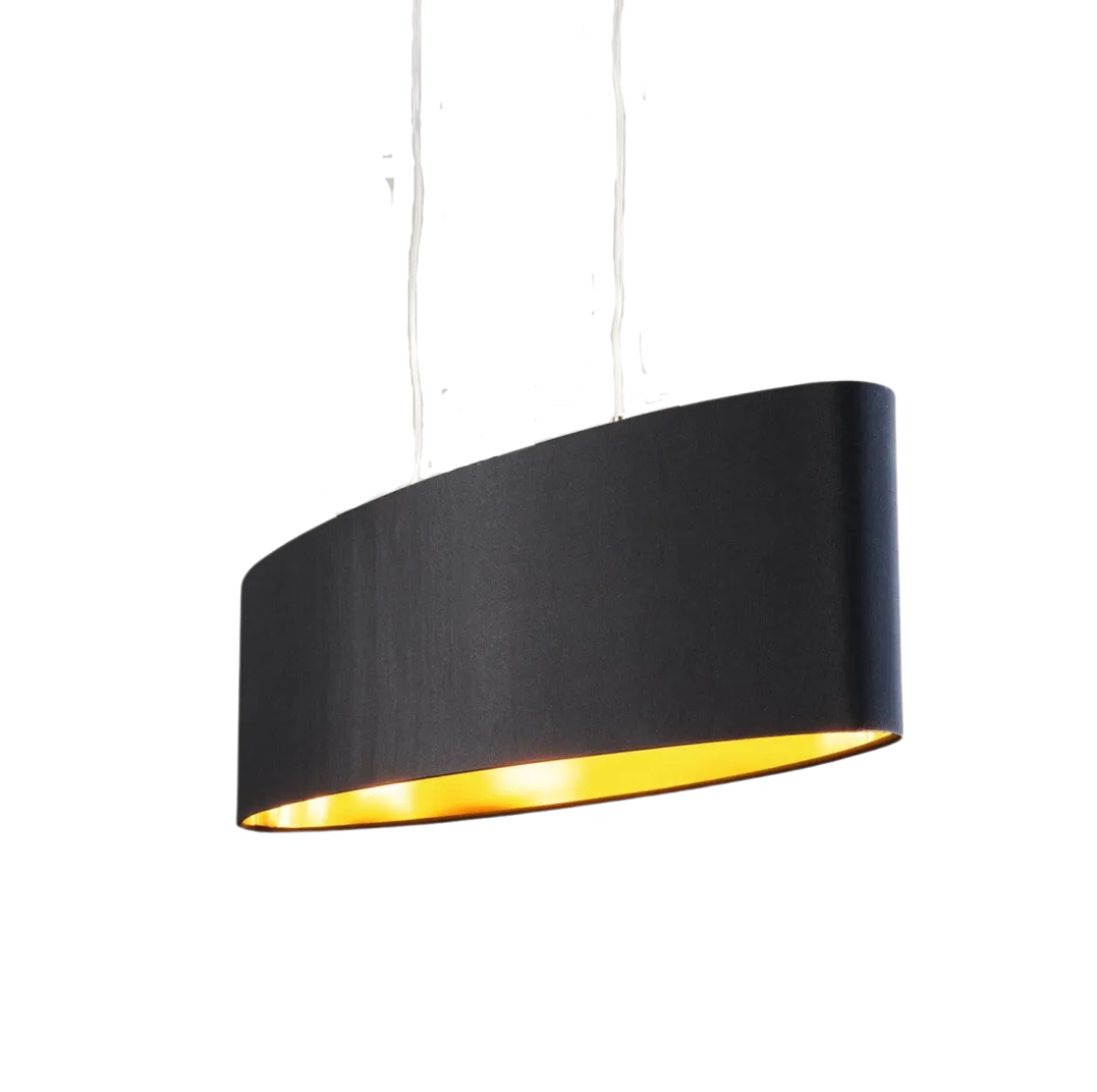 EGLO Pendelleuchte Maserlo Schwarz-Gold 78 cm