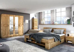 Futonbett Sarah Eiche 180 x 200 cm