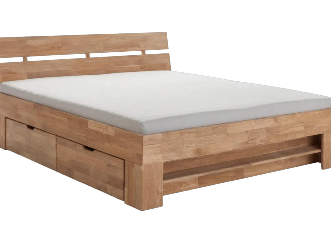 Futonbett Sarah Eiche 140 x 200 cm
