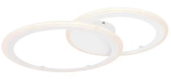 Globo 2-flg LED Deckenleuchte Fenna