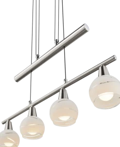 Globo 4-flg LED Pendelleuchte Elliott