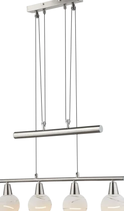 Globo 4-flg LED Pendelleuchte Elliott