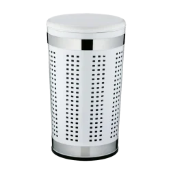 kela Wäschebox Sevilla Metall weiss
