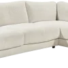 Lascondo Ecksofa Hagerstown 2.0 Cord Snow