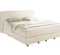 Mondo Boxspringbett Barell Elfenbein 180 x 200 cm