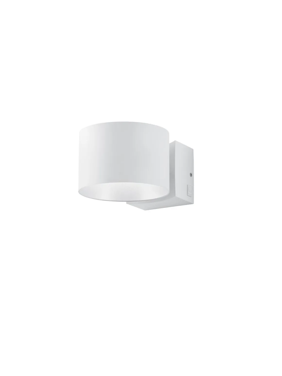 Musterring LED Wandlampe Loop Weiß