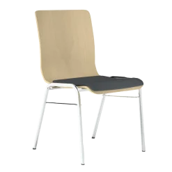Objektstuhl Wing Schale Beech