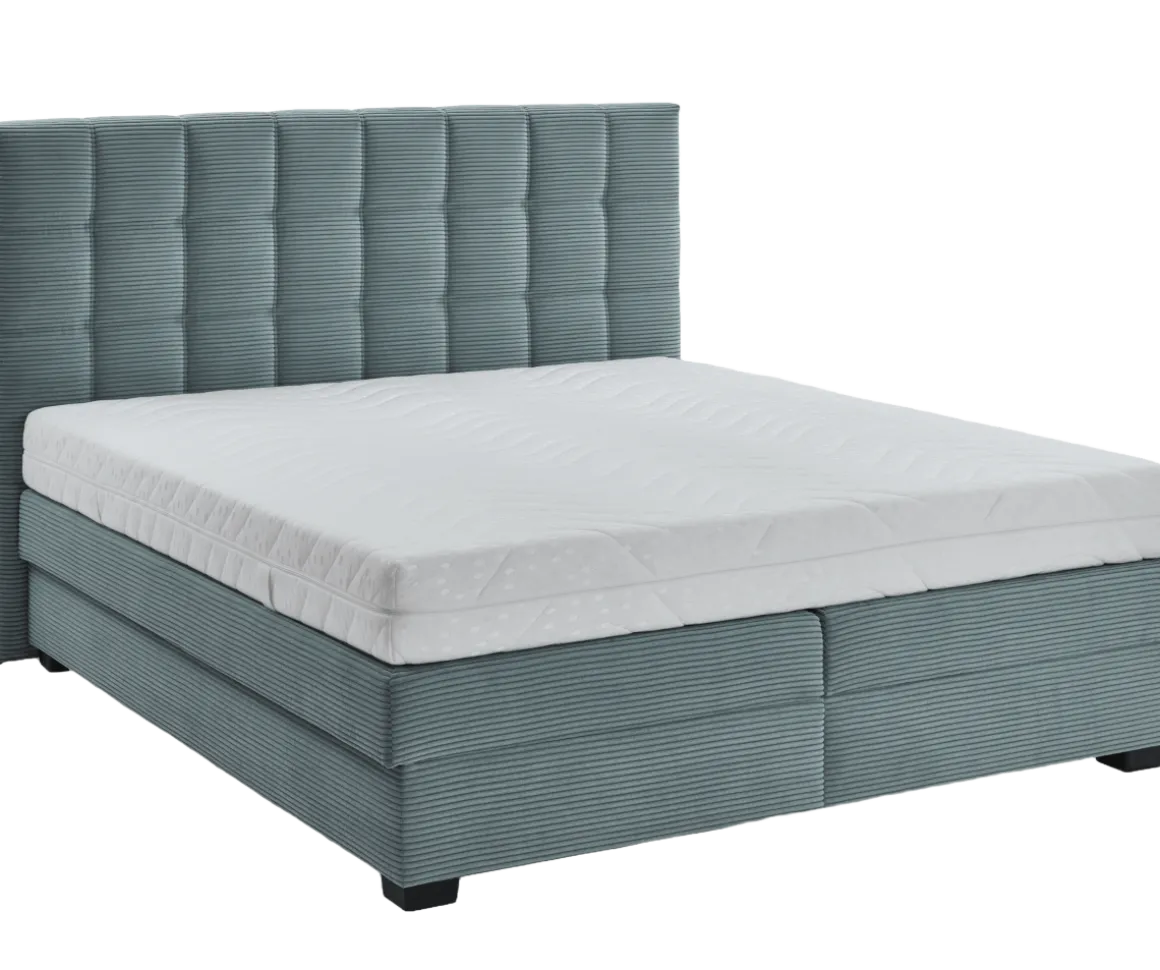 Oschmann Boxspringbett 21088 Blau 180 x 200 cm