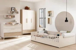 Paidi Unterschiebebett Little Flo Beige 90 x 200 cm