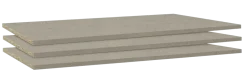 Rauch Fachböden 3er Set Zubehör A0033.9674