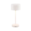 Reality Leuchten Akku Tischlampe Jeff Weiß