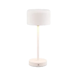 Reality Leuchten Akku Tischlampe Jeff Weiß