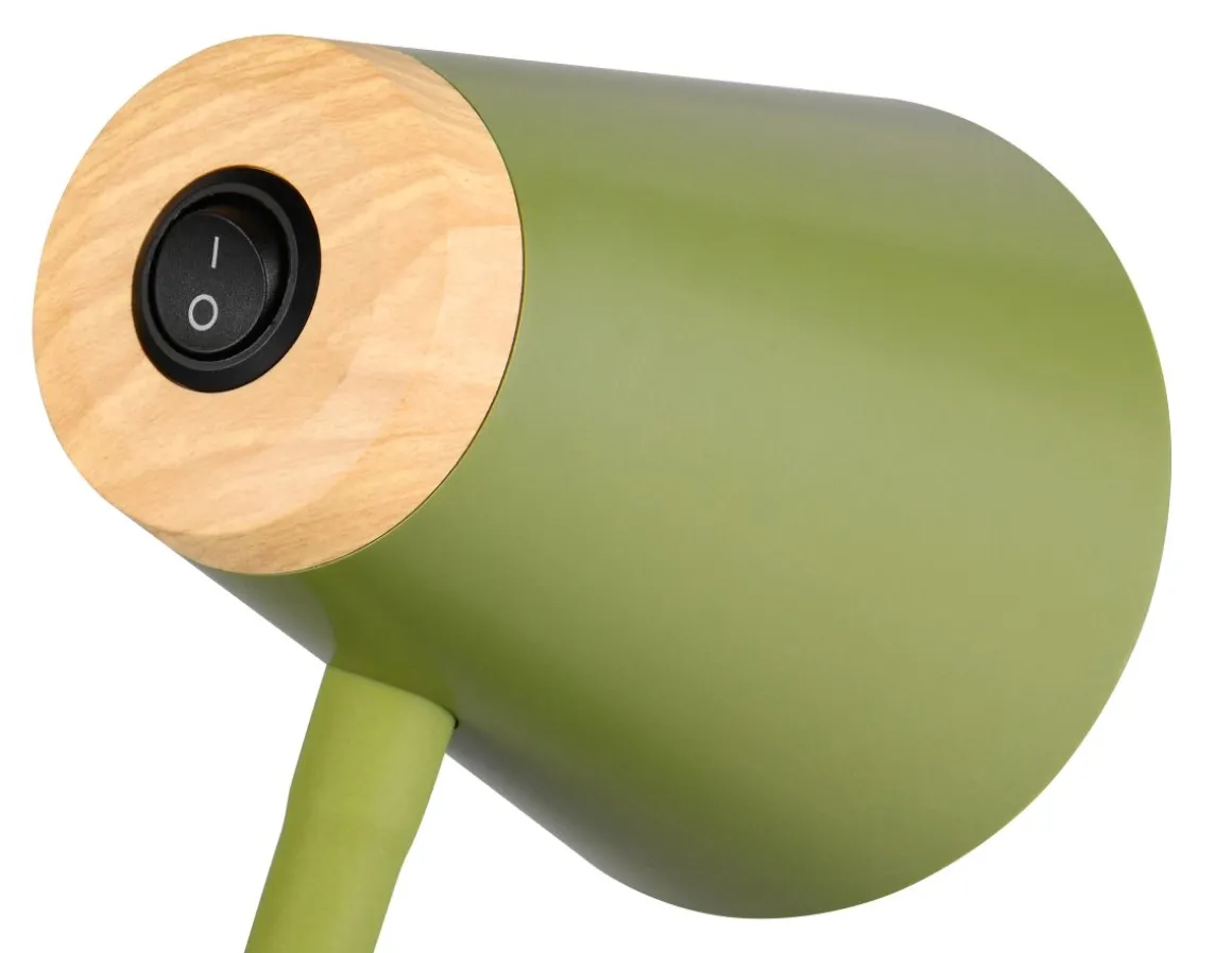 Reality Leuchten Klemmlampe Pongo Grün