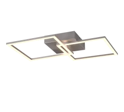 Reality Leuchten LED Deckenleuchte Trail Titan 45 cm