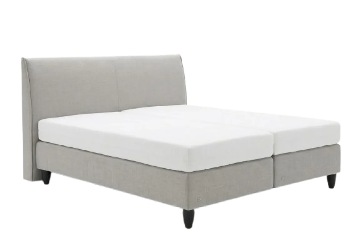 Ruf Boxspringbett Amado Greige 180 x 200 cm