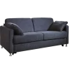 Schlafsofa Boston Faltbett-System Anthrazit