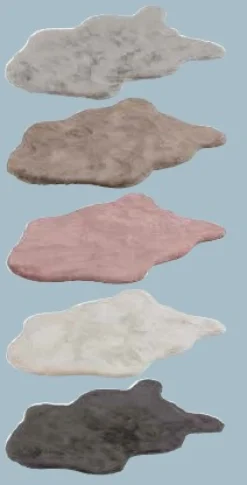 Schöner Wohnen Kunstfell Tender in Schaffelloptik Creme 60 x 90 cm