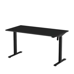 Schreibtisch eComo Schwarz 140 x 70 cm