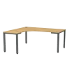 Schreibtisch E10 Hickory Grau