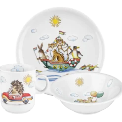 Seltmann Weiden 3-tlg Kinder Teller-Set Flinke Flitzer