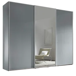 Staud Schwebetürenschrank Studioline Plus hellgrau