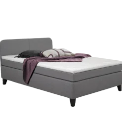 Sun Garden Boxspringbett Joliet Grau 140 x 200 cm