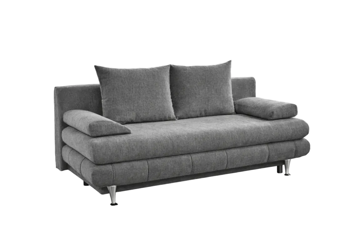Sun Garden Schlafsofa Benfeld mit Stauraum Grau
