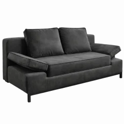 Sun Garden Schlafsofa Jarny mit Stauraum Anthrazit