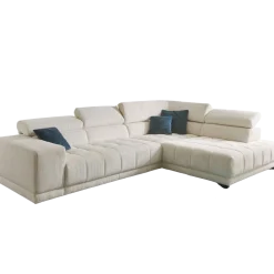 Systempolster Ecksofa 15053 Cord Beige