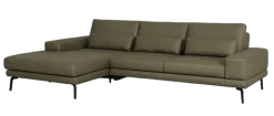 Systempolster Ecksofa 1136 Olive