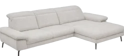 Systempolster Ecksofa 22025 Silber