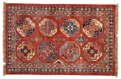 Teppich aus Afghanistan Ersari Color 119 x 186 cm