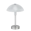 TRIO 1-flg LED Tischleuchte Donna Nickel